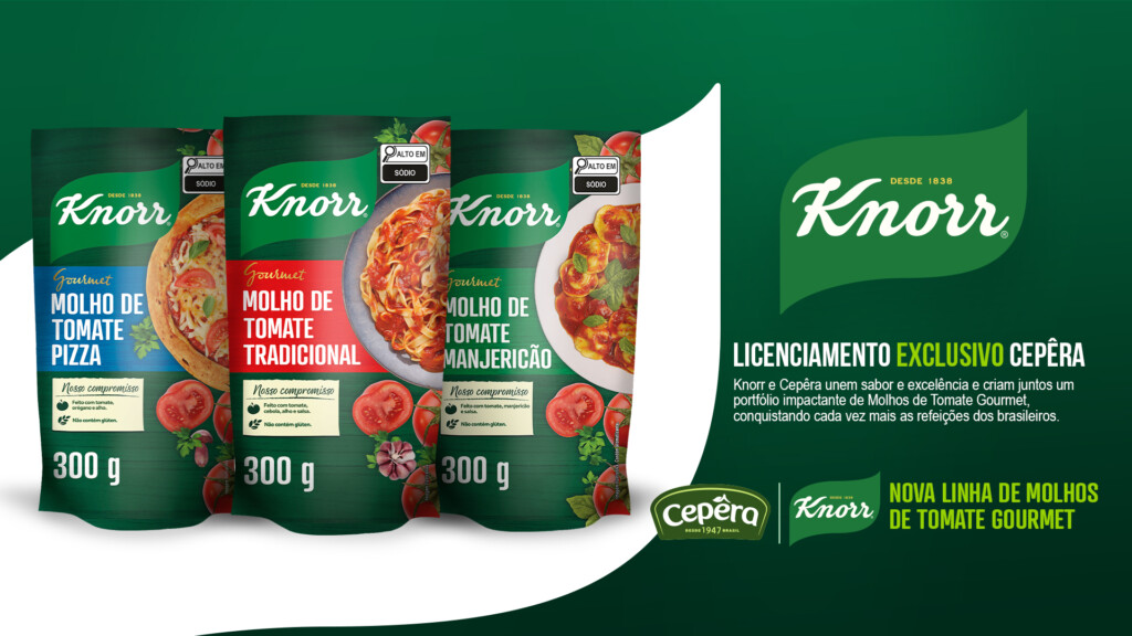 Cepera produz molhos de tomate para Knorr