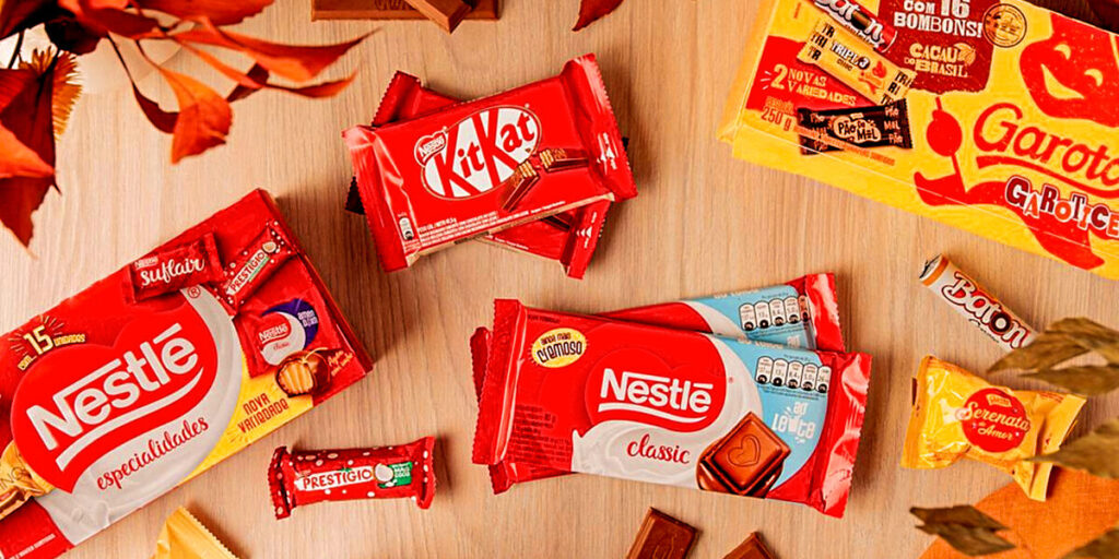 Nestlé investe R$ 2,7 bilhões em chocolates e biscoitos no Brasil