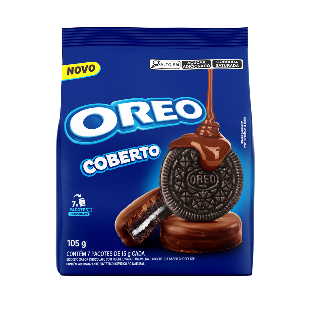 Oreo investe em inovação e lança Oreo Coberto no Brasil