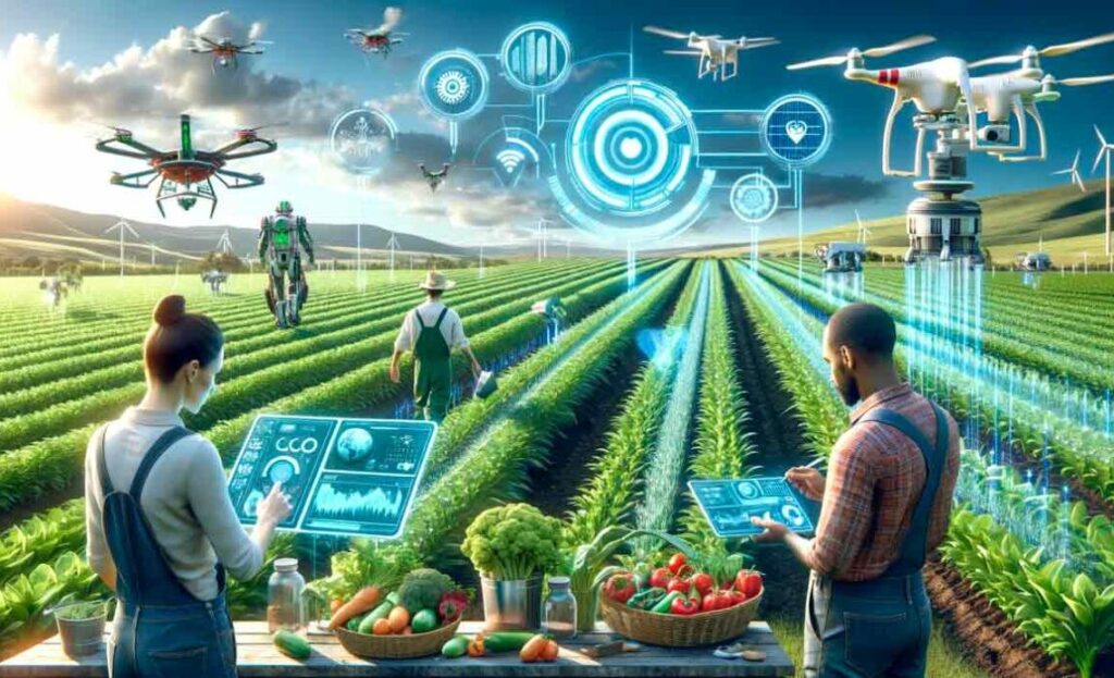 Inteligência Artificial na Cadeia Alimentar: Transformando o Campo e a Mesa