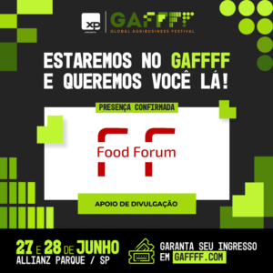 Food Forum News apoio divulgacao GAFFFF