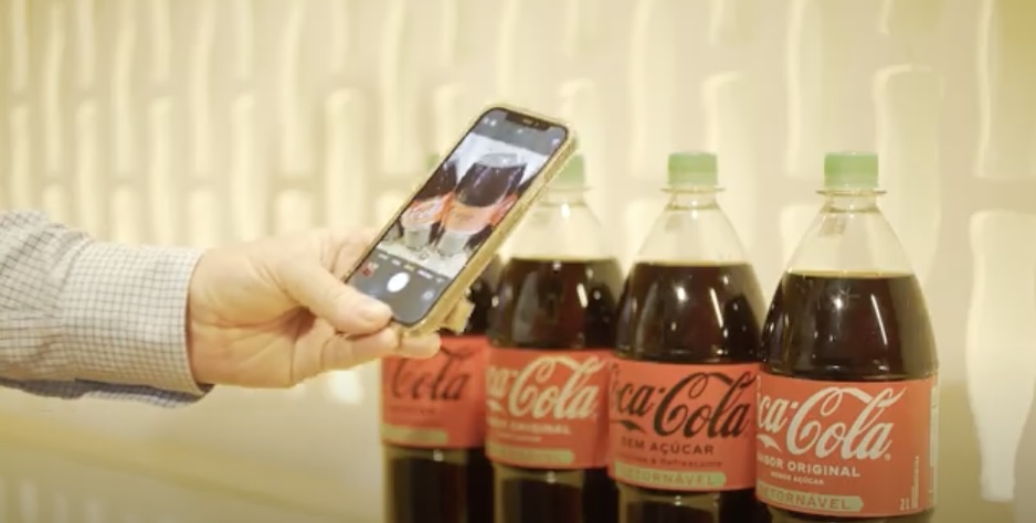 rastreabilidade de alimentos e bebidas QR Code Coca-Cola