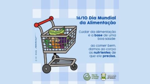 Dia Mundial da Alimentação pacto contra a fome e mauricio de sousa