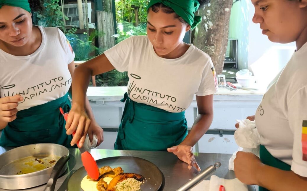 Instituto Capim Santo curso profissional alimentos final ano