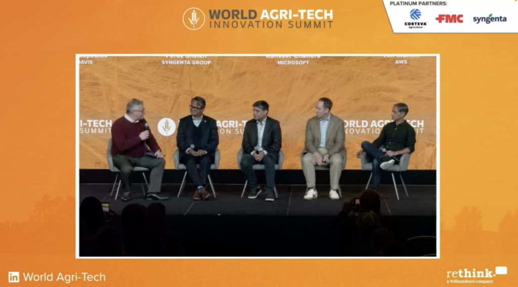 World Agri-Tech Innovation Summit 2025 Painel AI Enabled Agriculture