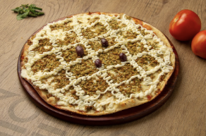 pizza micelio typcal
