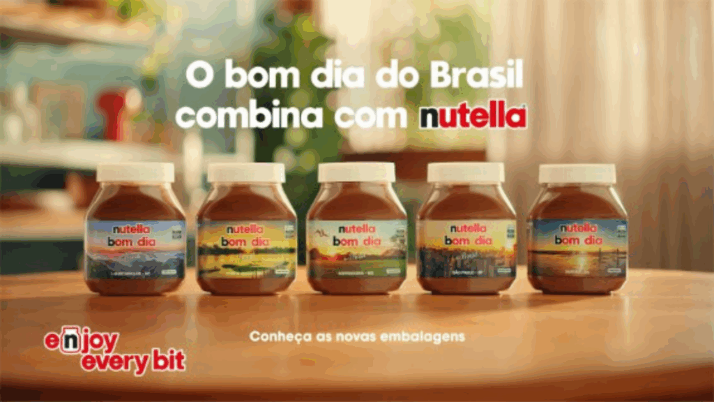 nutella ferrero campanha café da manhã