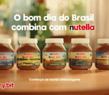 Nutella celebra a beleza do amanhecer brasileiro e reforça seu papel no café da manhã com nova campanha