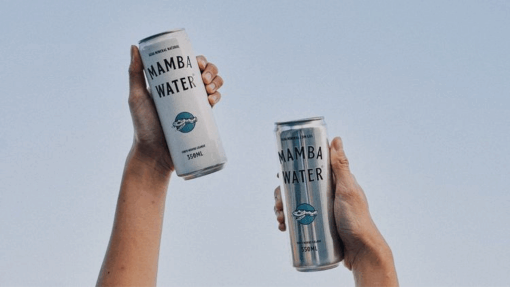 mamba water heineken spin agua potavel