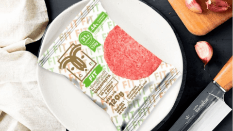 proteína magra carapreta hamburger