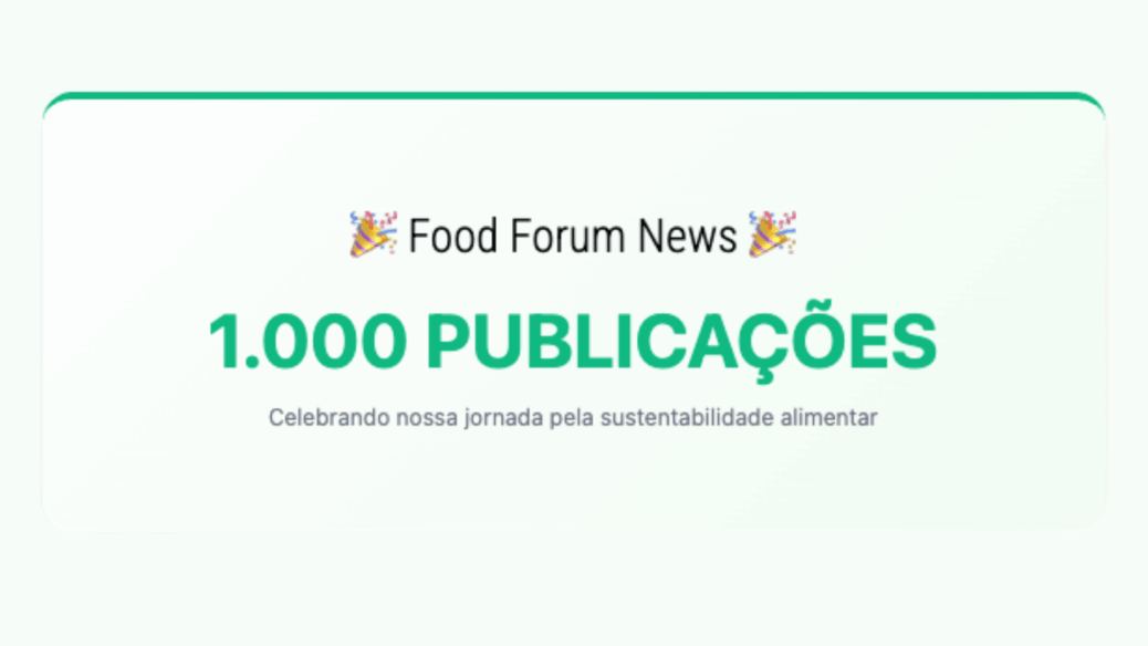 1000 publicações Food Forum News