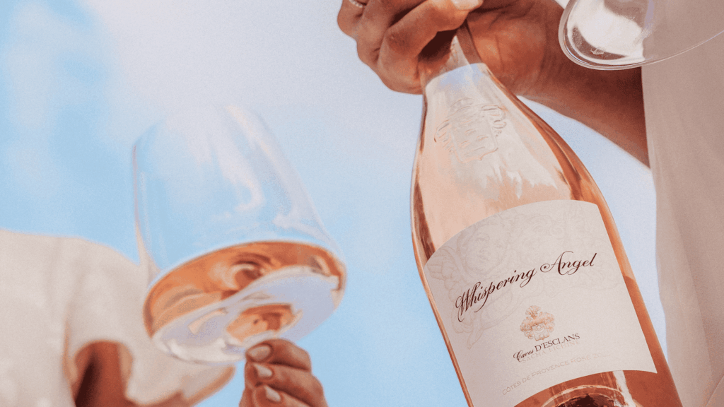 vinho rosé whispering angel moet henessy chandon lvmh