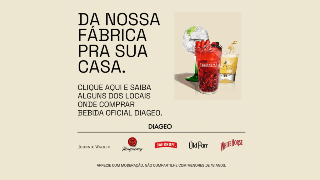 diageo bebidas industrializadas seguras