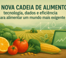 A nova cadeia de alimentos: tecnologia, dados e eficiência para alimentar um mundo mais exigente