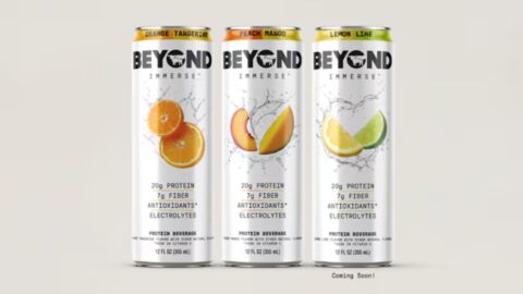 Beyond Meat se reinventa como Beyond e lança linha de bebidas funcionais proteicas