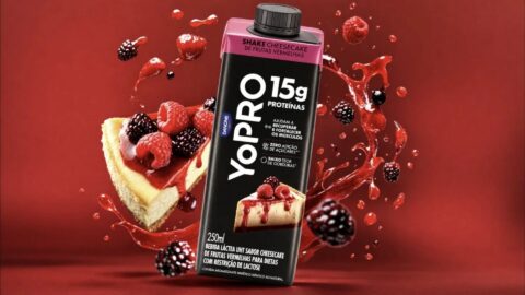 yopro frutas vermelhas cheesecake