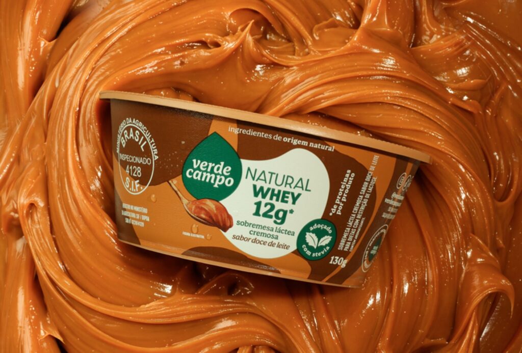 Verde Campo doce de leite proteico